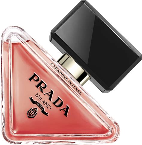 Prada pink triangle perfume